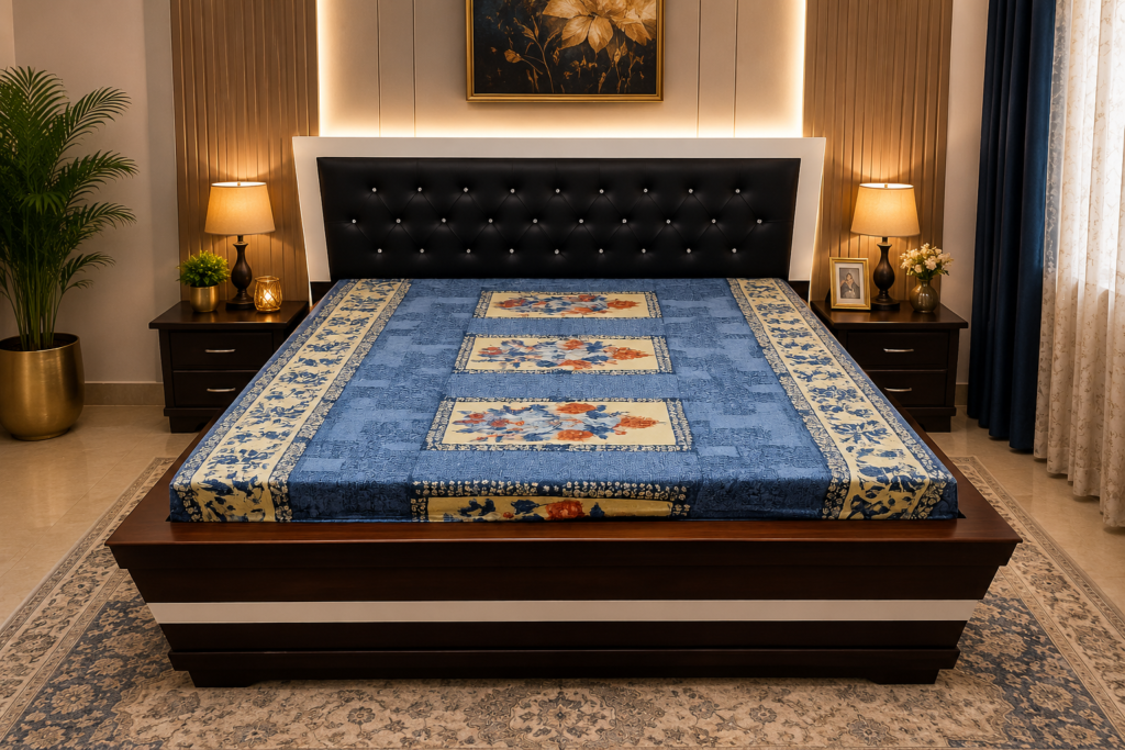 King size double bed