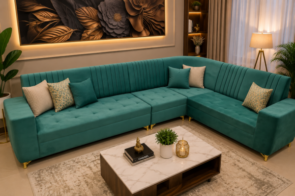 L type sofa